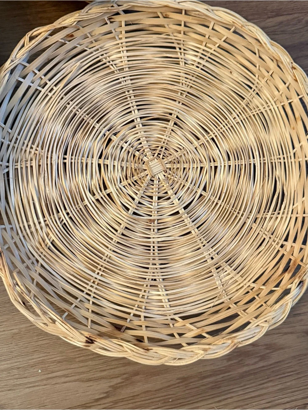 Woven Natural Rattan Decorative Basket Set - Natural